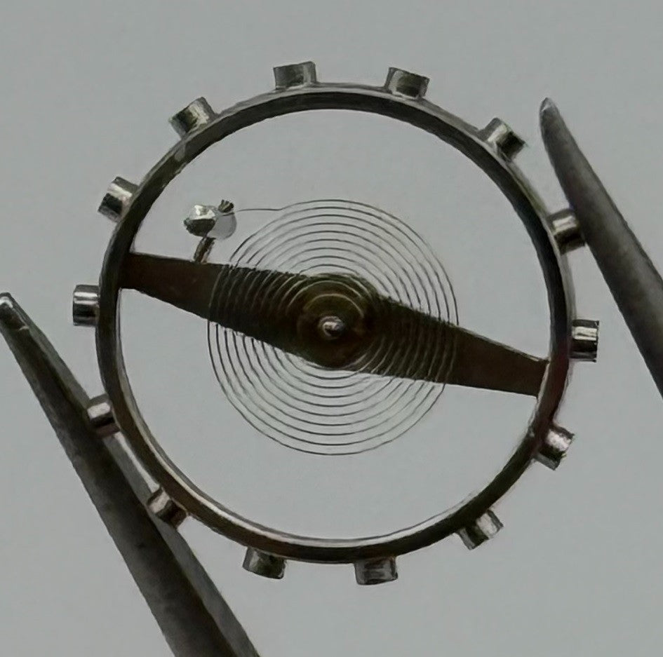Brac 2001/3 Balance Wheel Complete And Spring Renata 68 Watch Movement Parts NOS