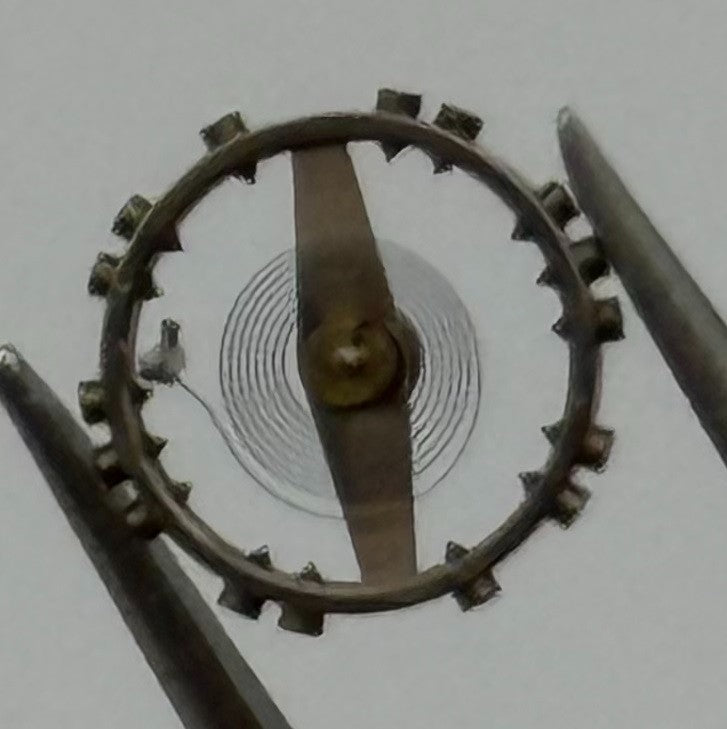 AS 976 1012 Balance Wheel Complete And Spring Renata 29 Watch Movement Parts NOS