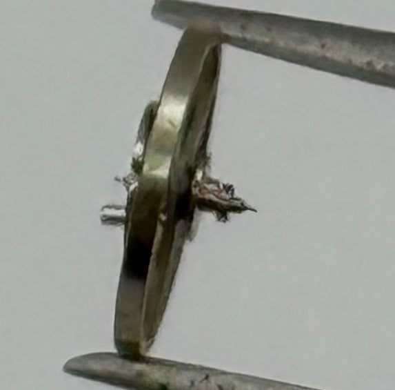 AS 1677 Balance Wheel Complete And Spring 5½''' 1225 M Watch Movement Parts NOS