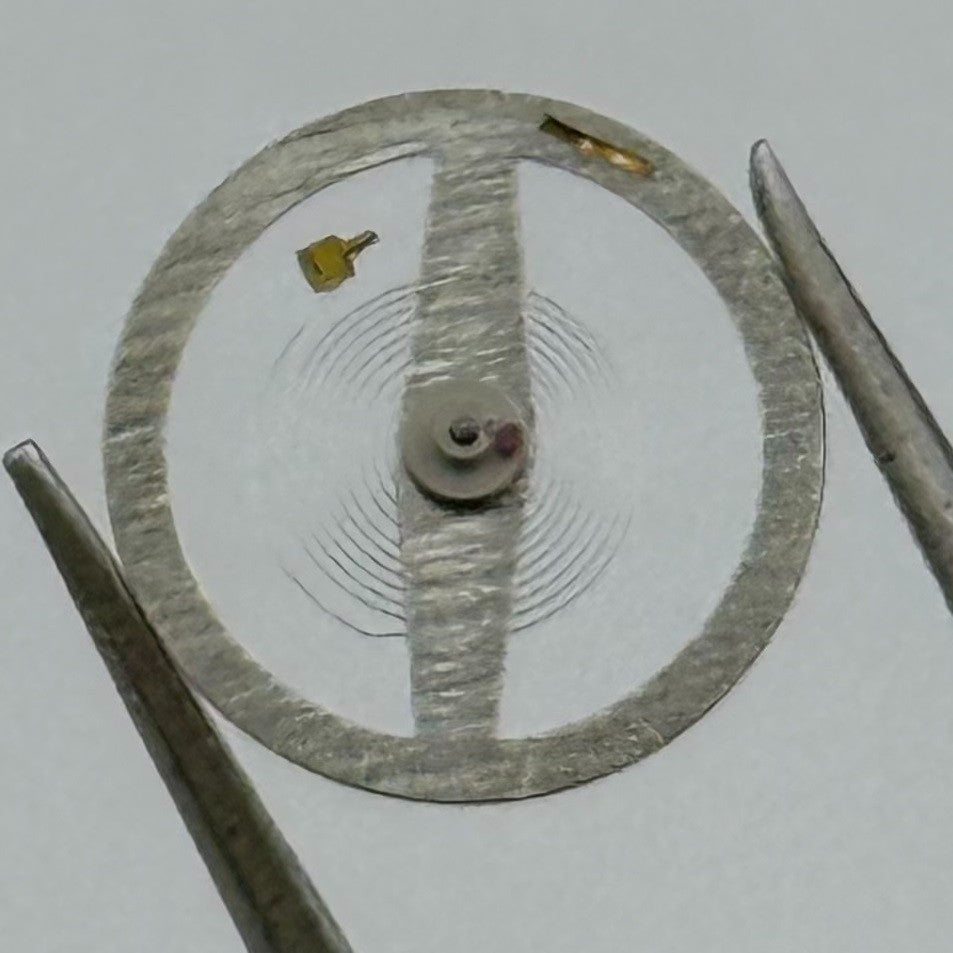 RL 1013 1217 Balance Wheel Complete And Spring 10½’’’ 5200 Watch Movement Parts