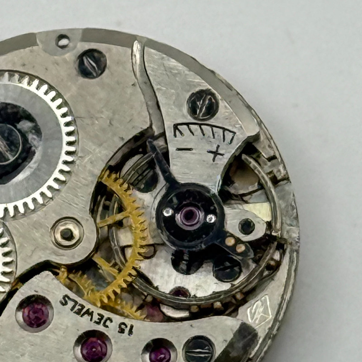 Revue 78 Watch Movement Limit 15 Jewels Swiss Manual Wind Parts Repair 19.7mm