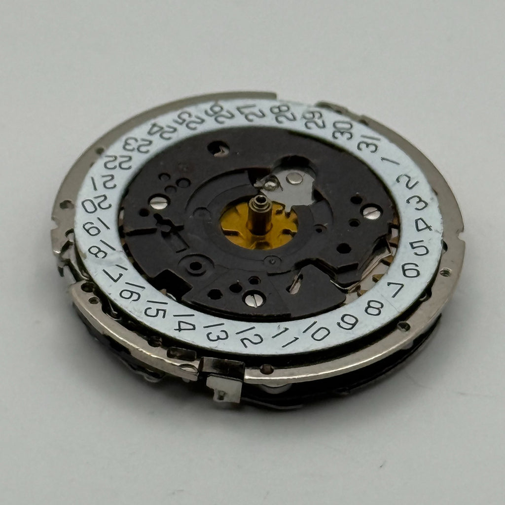ISA 8172 Watch Movement Quartz Date 3 Jewels Swiss Vintage Parts Repair 26.1mm