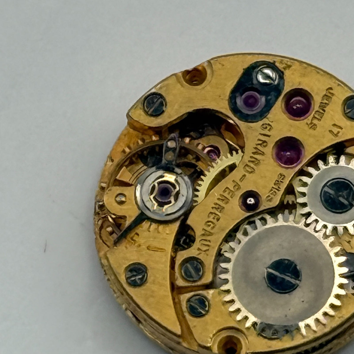 Girard Perregaux 5109 951 Watch Movement Ladies 17 Jewels Manual Parts 13.7mm