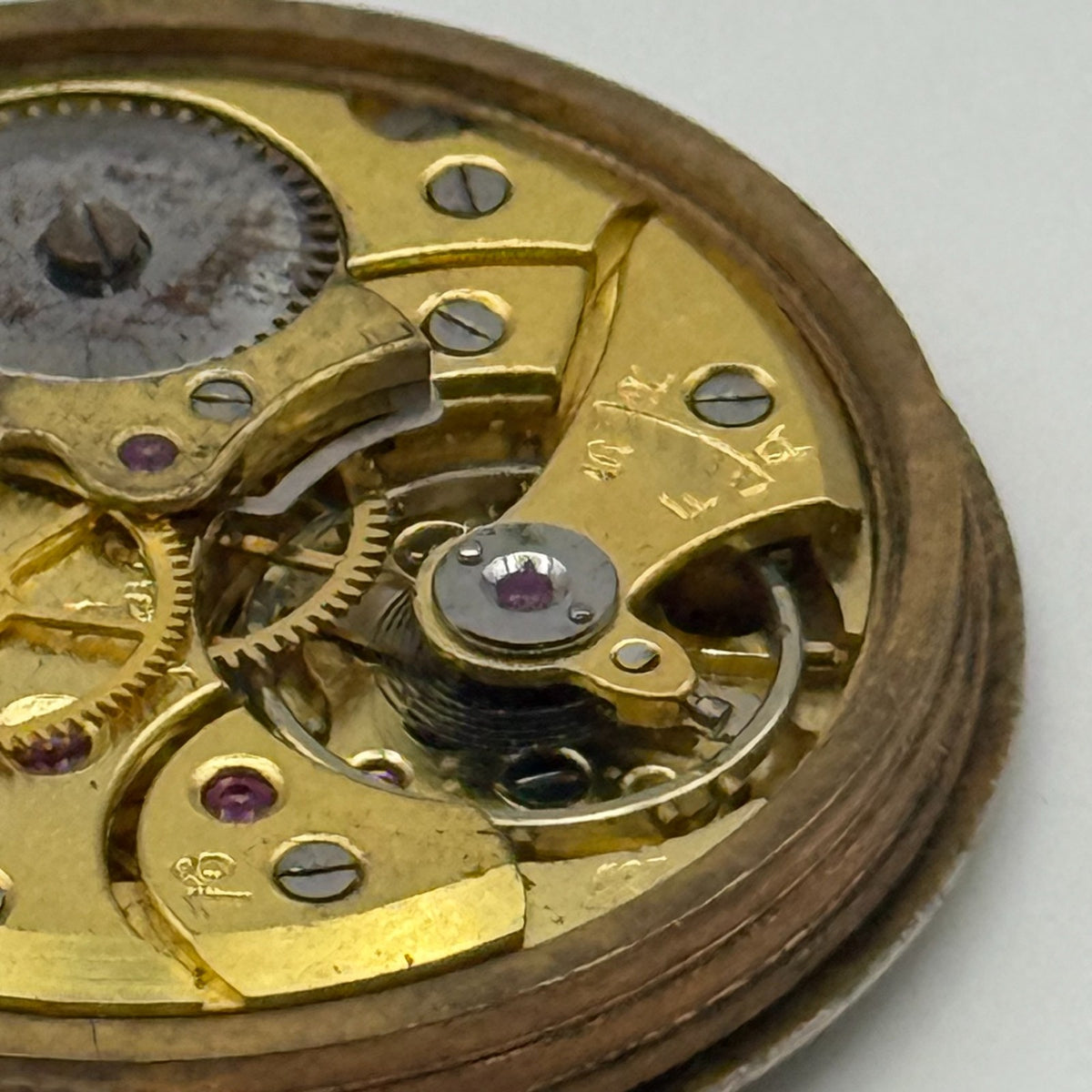 Rotary Maximus Revue 76 Watch Movement Good Balance Manual Wind Parts 26.9mm