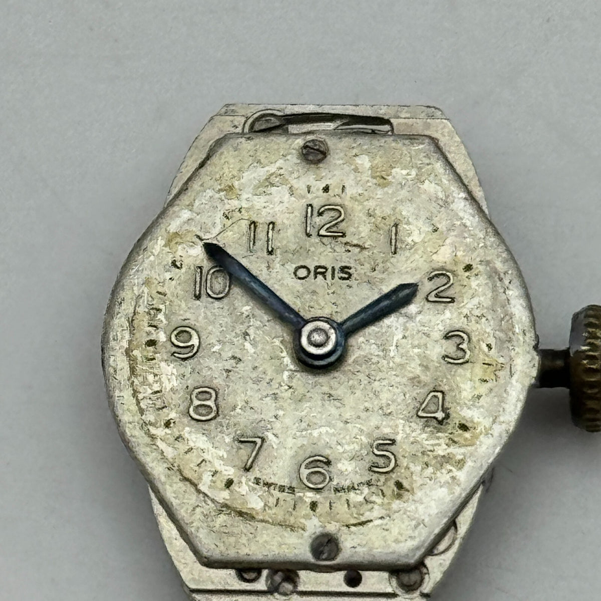 Oris Cal 410 Watch Movement Ladies Manual Wind Swiss Vintage Parts Repair 12.9mm