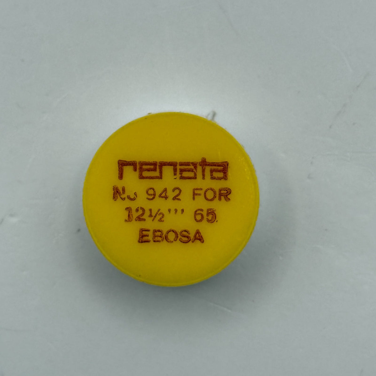 Ebosa 65 Balance Wheel Complete And Spring 12½’’’ 942 Watch Movement Parts NOS