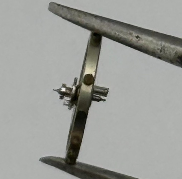 FEF 270 Balance Wheel Complete And Spring 5¼’’’ 173 M Watch Movement Parts NOS
