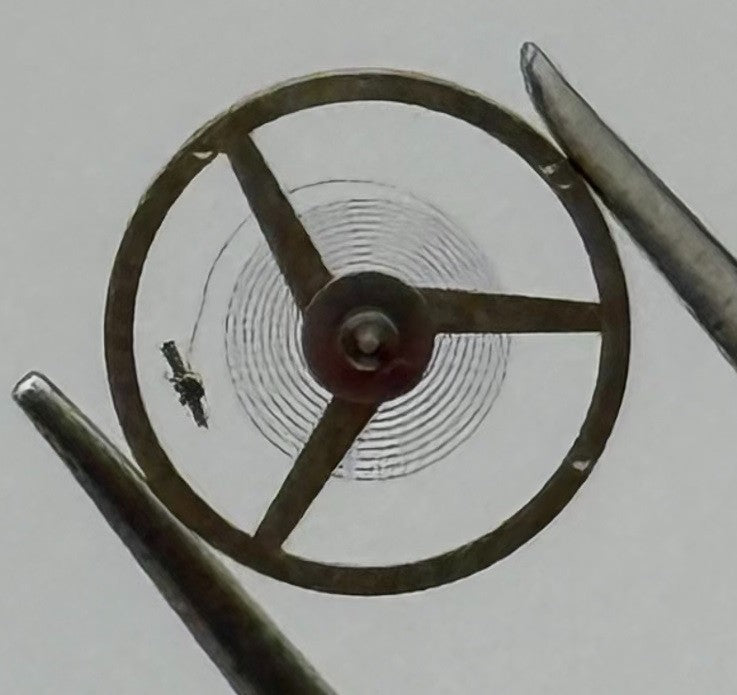 AS 1977-2 Balance Wheel Complete And Spring Renata 1831 Watch Movement Parts NOS