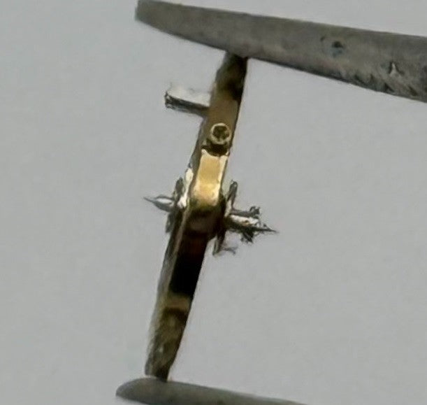 FHF 59 Balance Wheel Complete And Spring Renata 1231 M Watch Movement Parts NOS