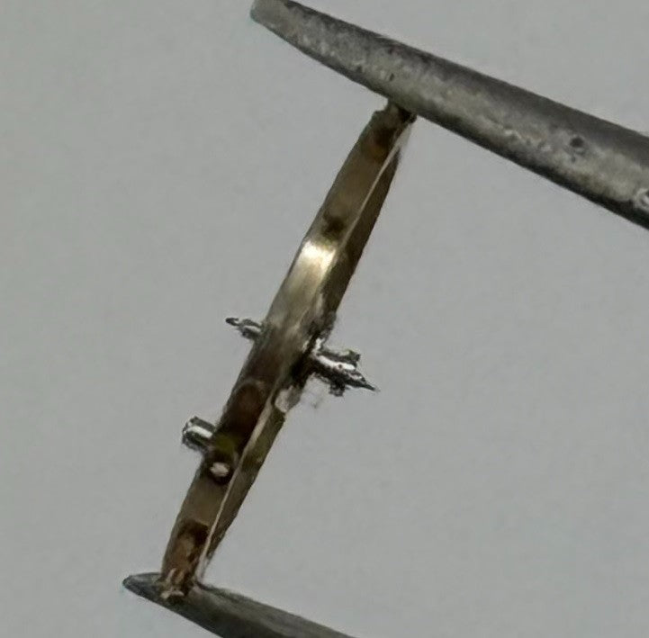 ETA 2512 Balance Wheel Complete And Spring Renata 1112 Watch Movement Parts NOS