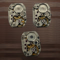Luch Zaria 1800 Watch Movement Soviet USSR Ladies x 3 Pieces Parts Repair 14mm