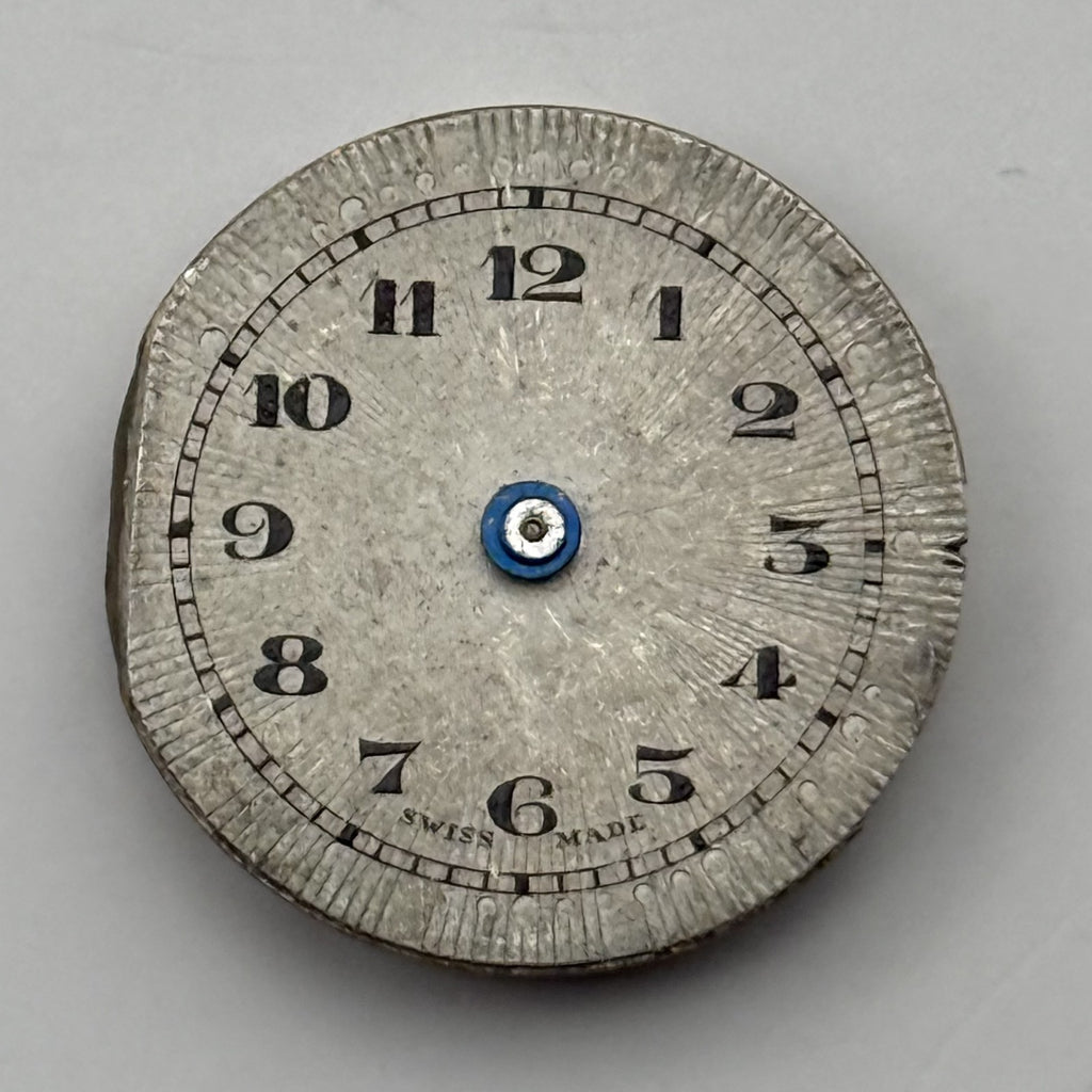 Unidentified Watch Movement Swiss Made Manual Wind Vintage Parts Repair 19.3mm
