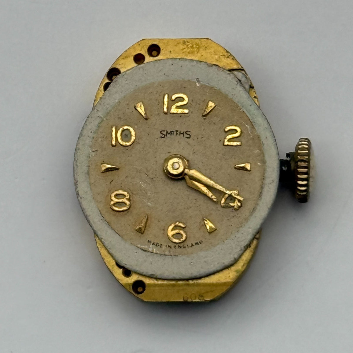 Smiths Watch Movement Running Ladies England Manual Wind Parts Repair 12.7mm