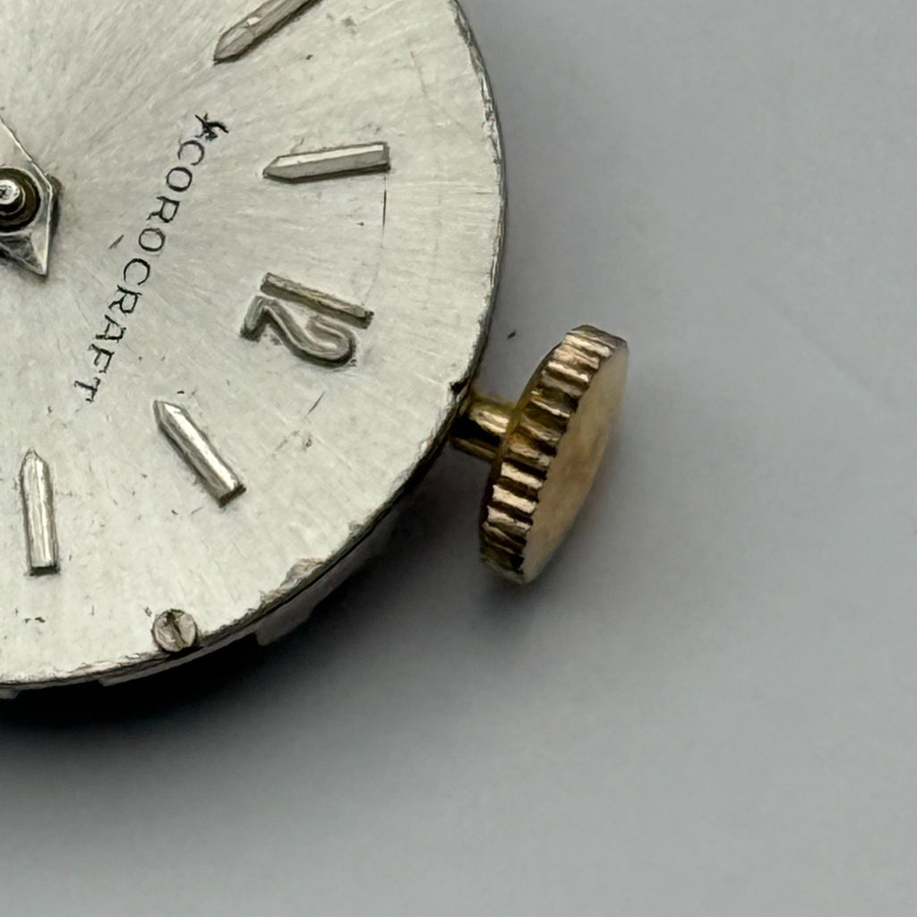 Watch Imp Corp Cal 5211B Watch Movement Corocraft Swiss Manual Wind Parts 19.7mm
