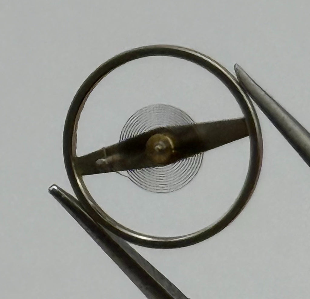 Forster 194 Balance Wheel Complete And Spring 1588 Watch Movement Parts NOS