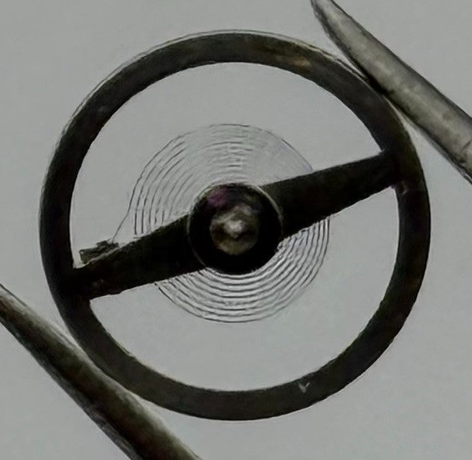 BFG 925 Balance Wheel Complete And Spring 6¾’’’ 4440 Watch Movement Parts NOS