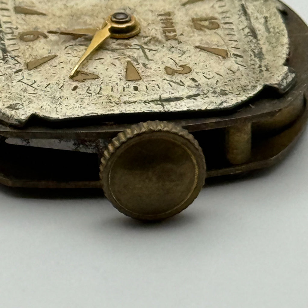 Timex Watch Movement Scotland Manual Wind Vintage Parts Repair 18.5mm