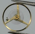 UT 530 6360 6470 Balance Wheel Complete And Spring 1455 M Watch Movement Parts