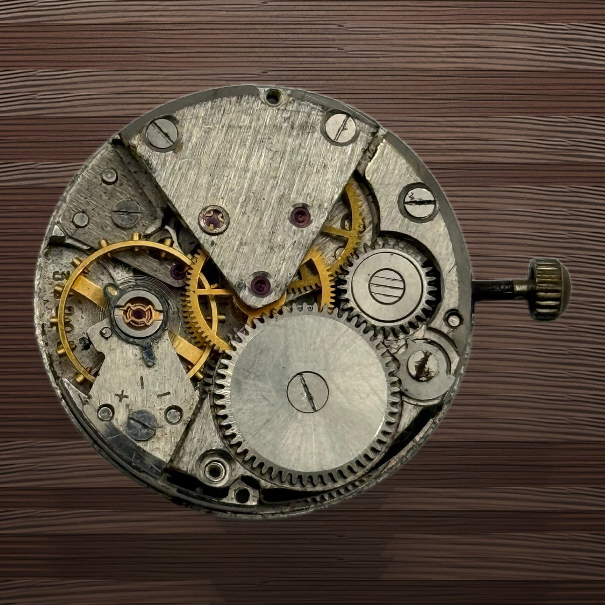 Zaigor Lifetimer Watch Movement - Soviet 17 Jewels - For Parts / Repair - 25.8mm