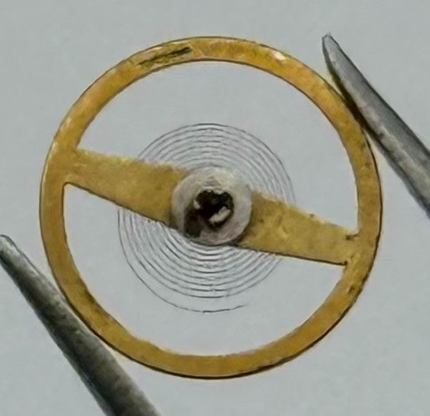 BFG 927 Balance Wheel Complete And Spring 5¾x8’’’ 1512 Watch Movement Parts NOS