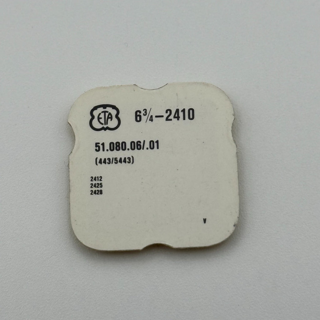ETA 2410 Setting Lever & Screw Set - 6 3/4 - 443/5443 - NOS - Watch Parts