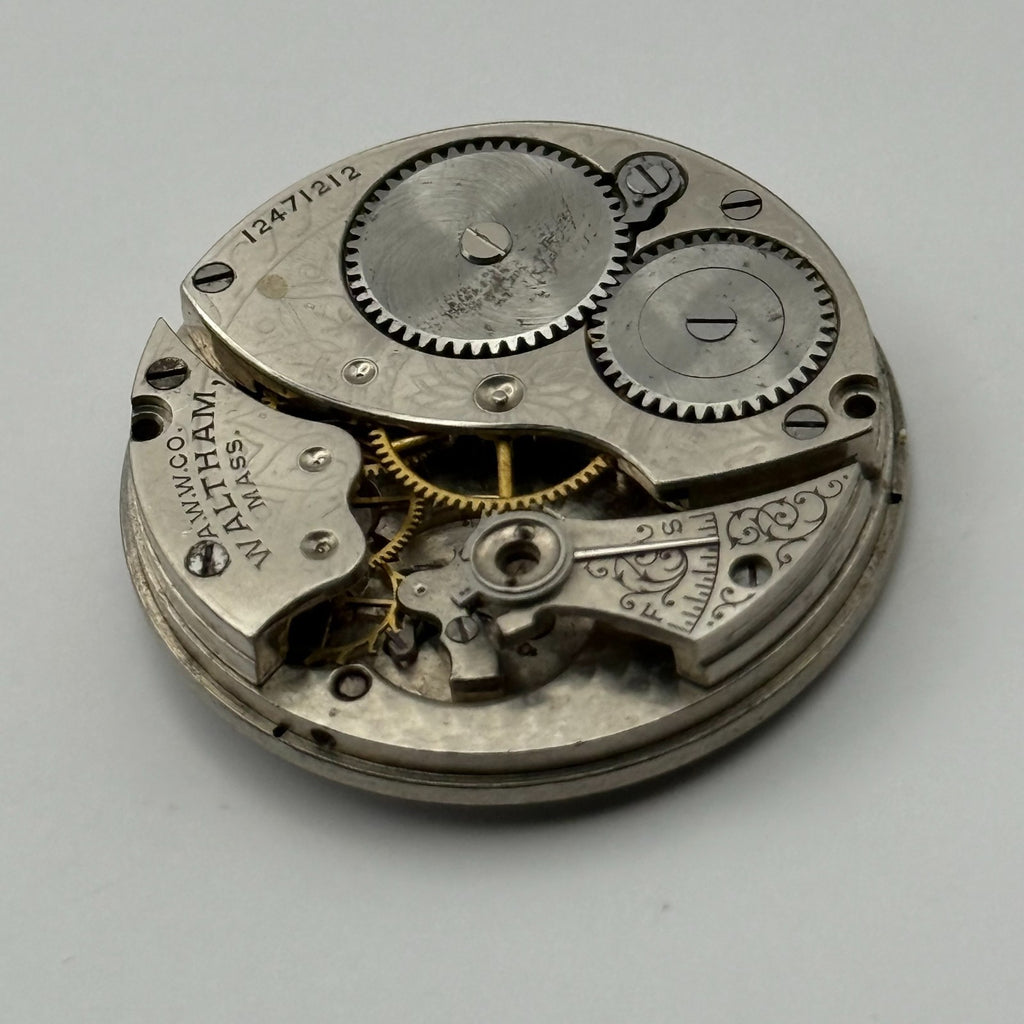 Waltham Grade 110 Watch Movement Model 1900 American Antique 0s Parts Repair