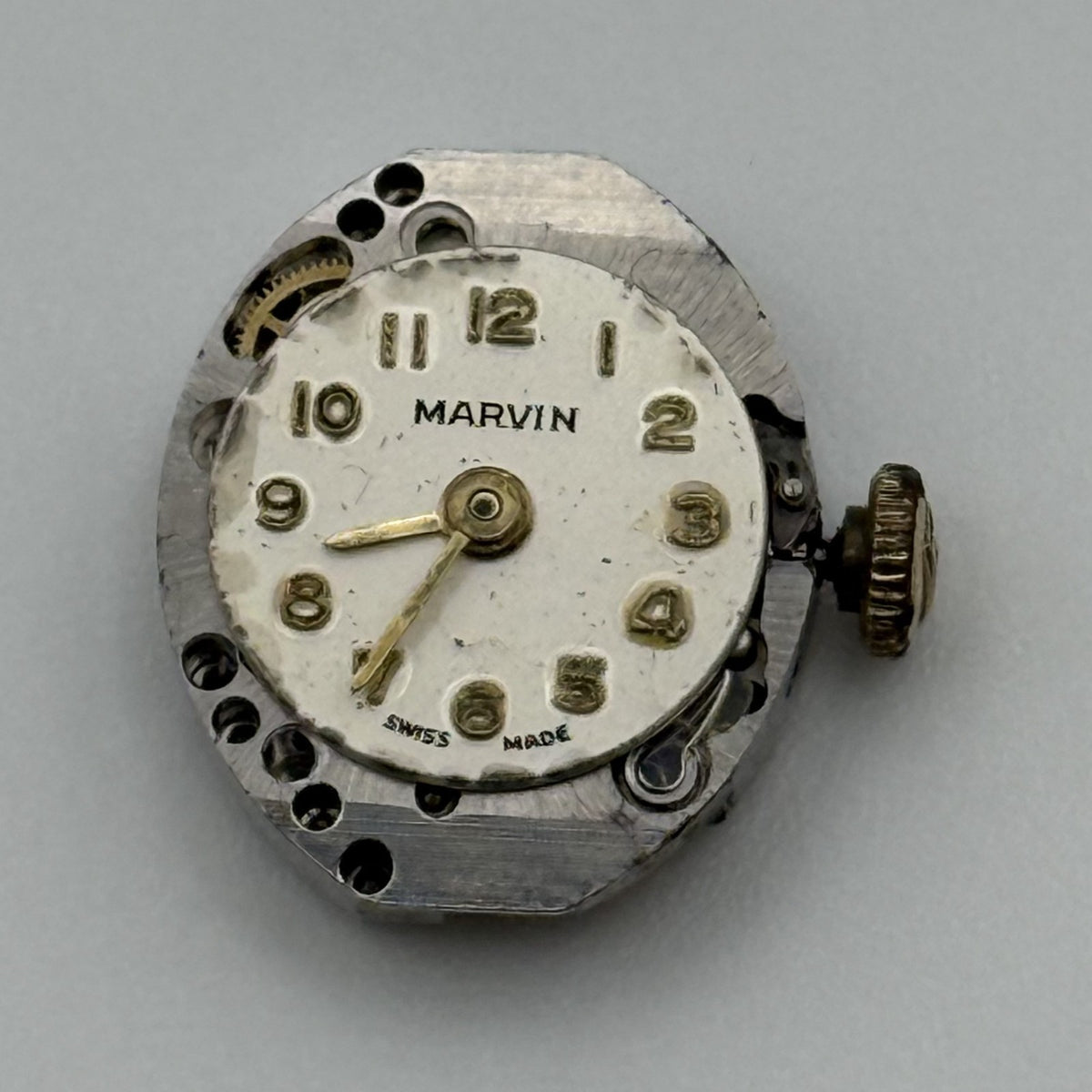 Marvin 717 Watch Movement - For Parts / Repair