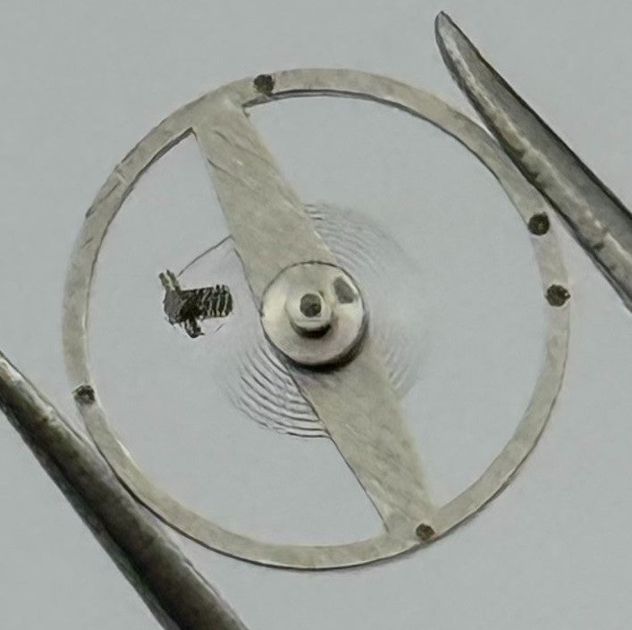 Amida 580 585 Balance Wheel Complete And Spring Renata Watch Movement Parts NOS