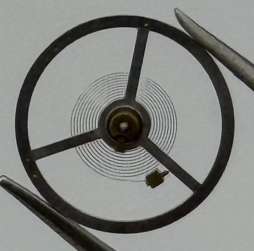 BFG 844 Balance Wheel Complete And Spring 10½’’’ 1867 Watch Movement Parts NOS