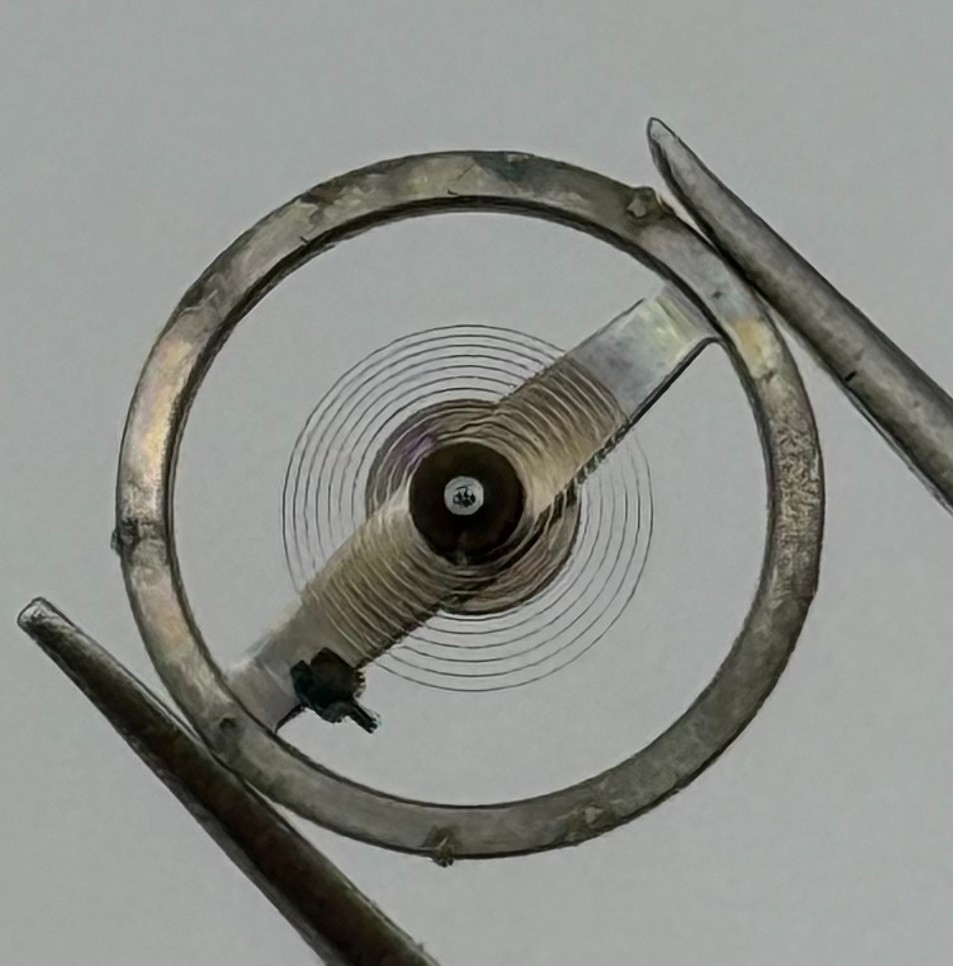 Brac 300 Balance Wheel Complete And Spring 10½’’’ 5138 Watch Movement Parts NOS