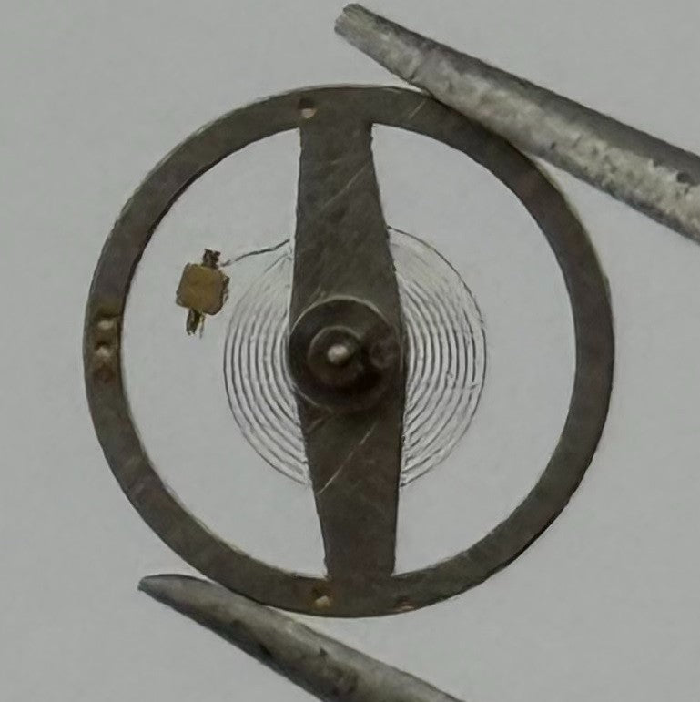 Brac 2051 Balance Wheel Complete And Spring 5½’’’ 69 M Watch Movement Parts NOS