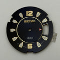 Seiko 7N42-0EM8 Watch Dial 100M Black Japan Spare Parts Repair 29.4mm