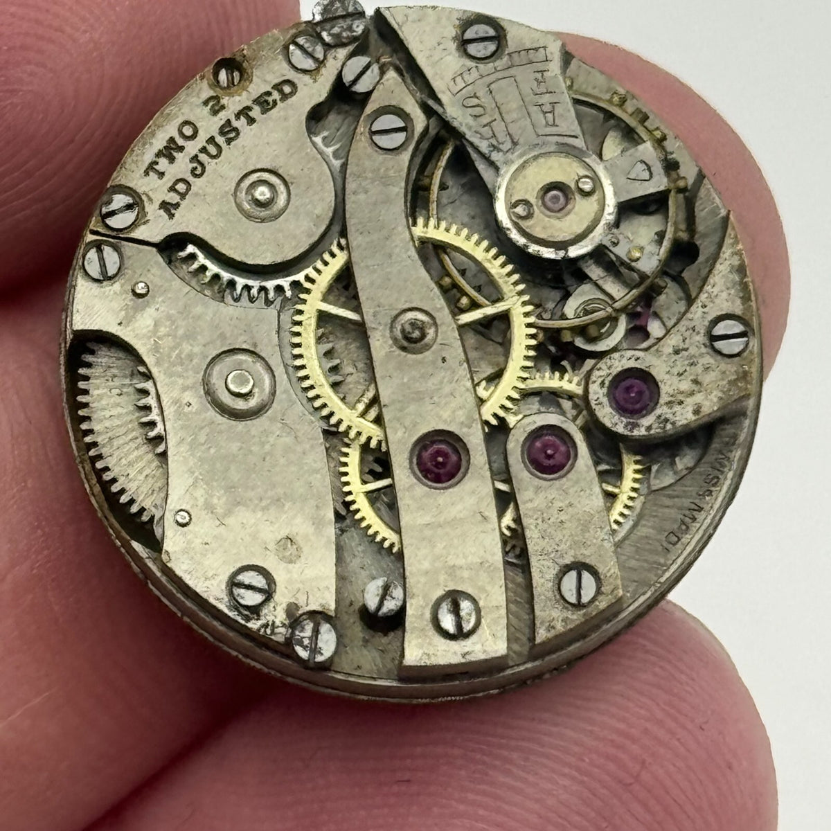 Unidentified High Grade Manual Wind Watch Movement - For Parts / Repair - 23.5mm