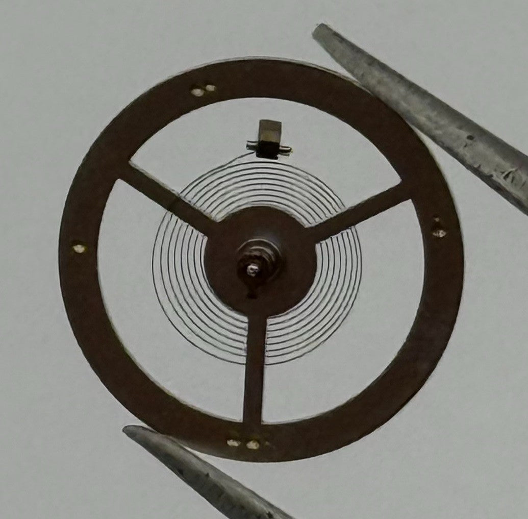 EB 8800 Balance Wheel Complete And Spring 12''' Renata 1309 Watch Movement Parts