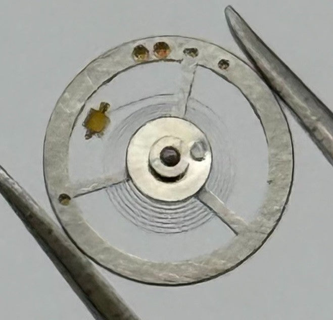Ebosa 85 Balance Wheel Complete And Spring Renata 132 M Watch Movement Parts NOS