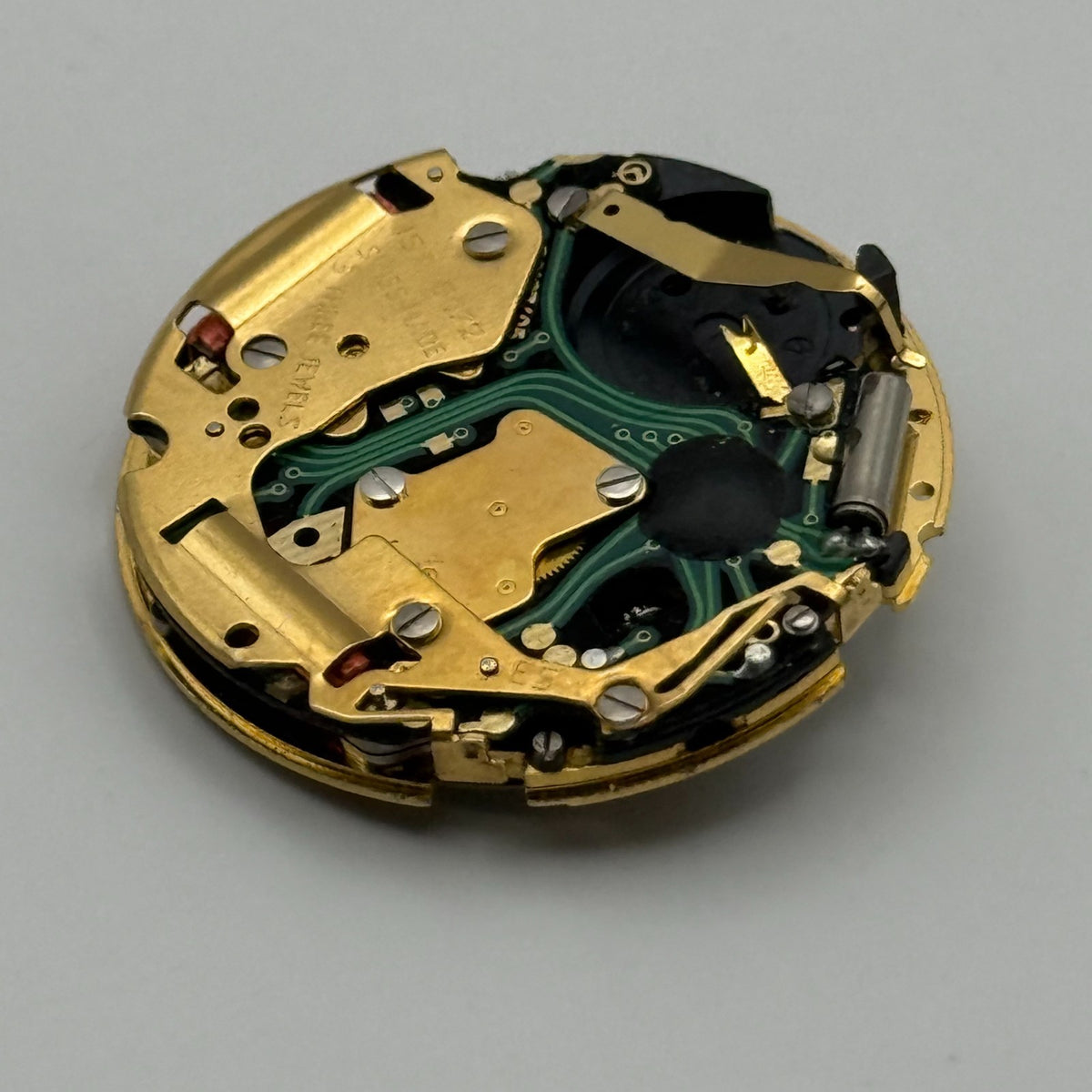 ISA 8172 Watch Movement - Quartz Date 3 Jewels - For Parts / Repair - 26.1mm