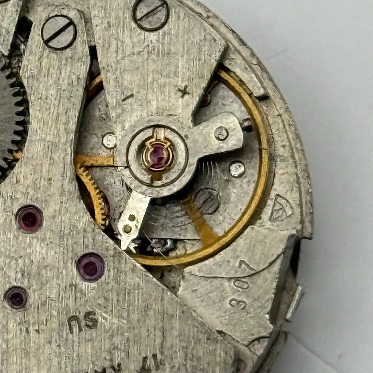 Raketa 2628.H Watch Movement Soviet 17 Jewels Manual Wind Parts Repair 26.6mm