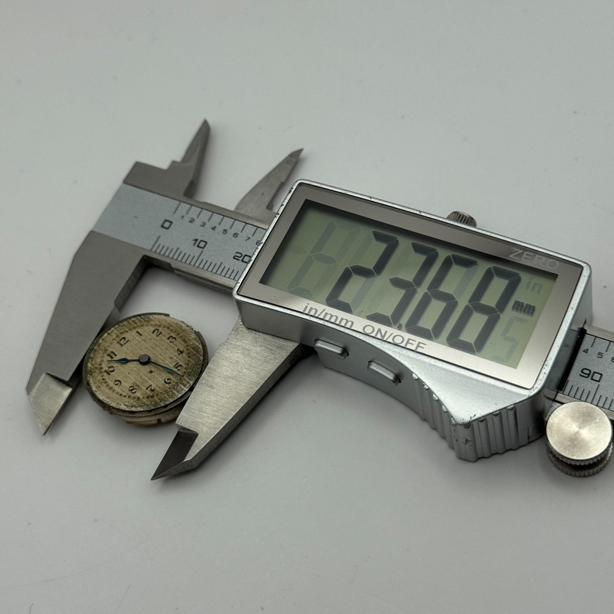 Lanco Watch Movement 15 Jewels Swiss Manual Wind Vintage Parts Repair 23.6mm