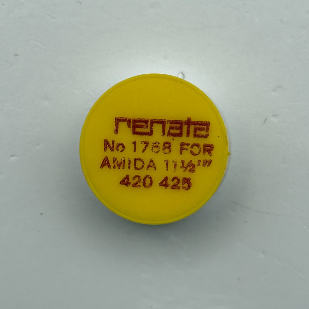 Amida 420 425 Balance Wheel Complete And Spring 11½''' 1768 Watch Movement Parts