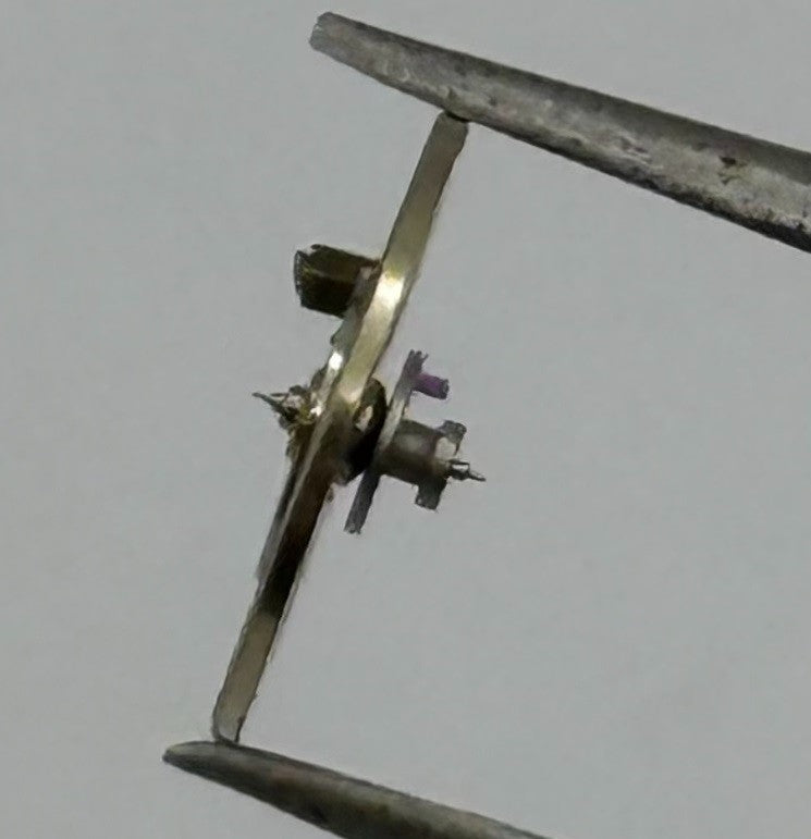 Amida 562 Balance Wheel Complete And Spring 8¾’’’ 874 Watch Movement Parts NOS