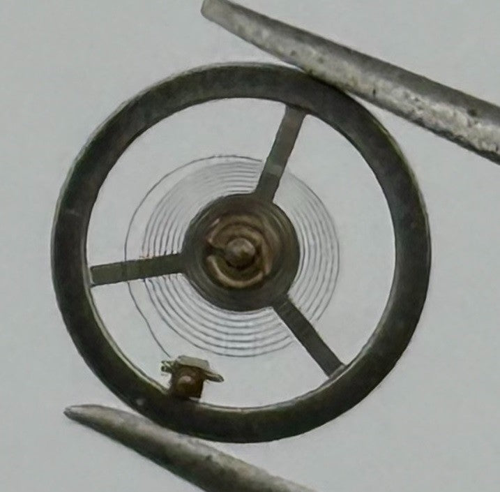 EB 8340 8341 Balance Wheel Complete And Spring 6¾''' 1401 M Watch Movement Parts