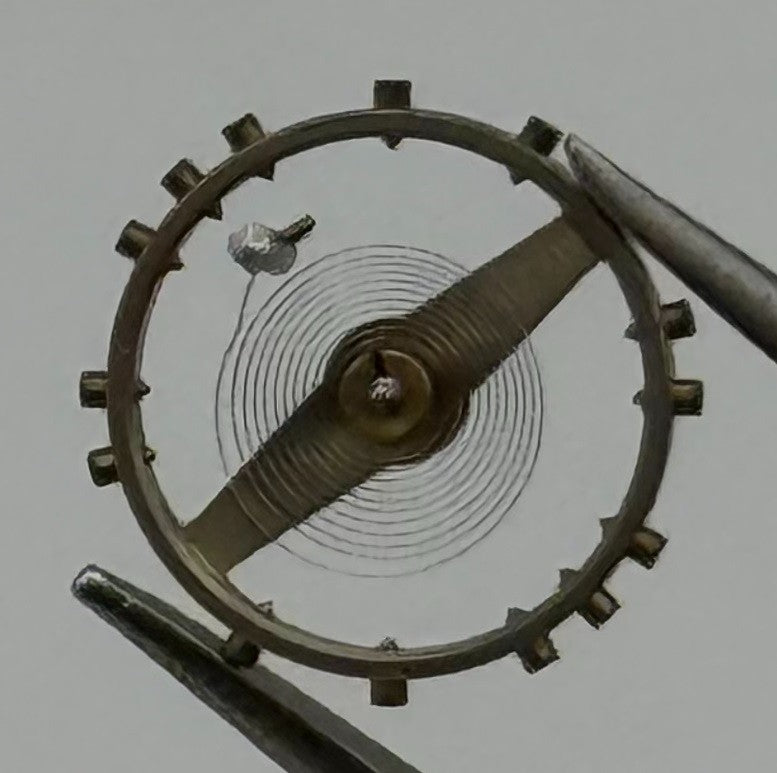AS 1240 Balance Wheel Complete And Spring Renata 50 M Watch Movement Parts NOS