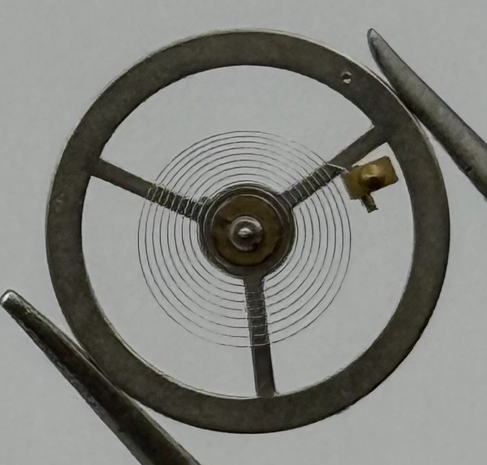 Desa 320 Balance Wheel Complete And Spring 12’’’ 5197 Watch Movement Parts NOS