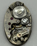 ETA Cal 10 Watch Movement Rare Oval Manual Wind  Vintage Parts Repair 14.9mm 