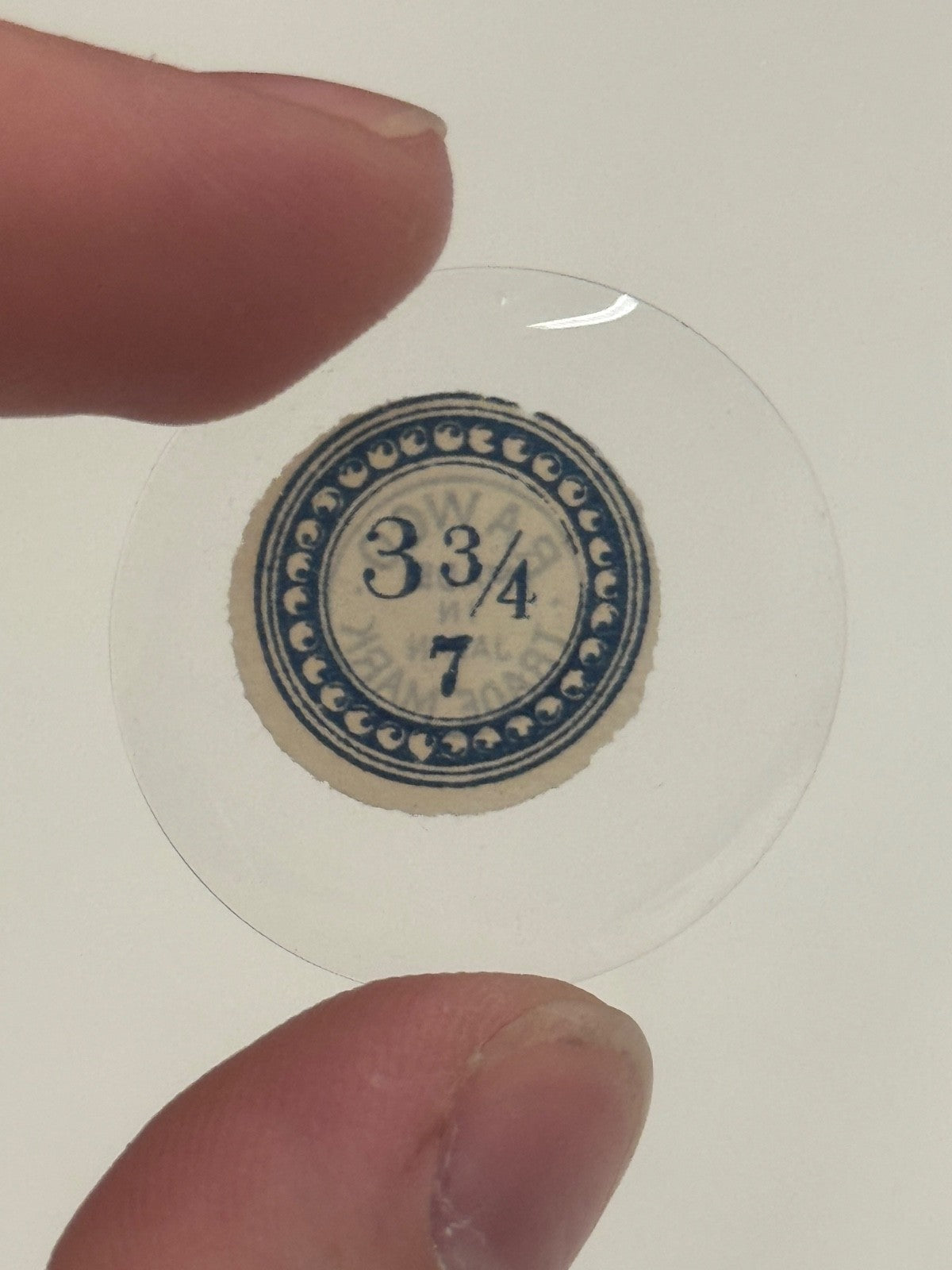 Antique Pocket Watch Glass Crystal - Choose From Available Sizes - Rawco - NOS