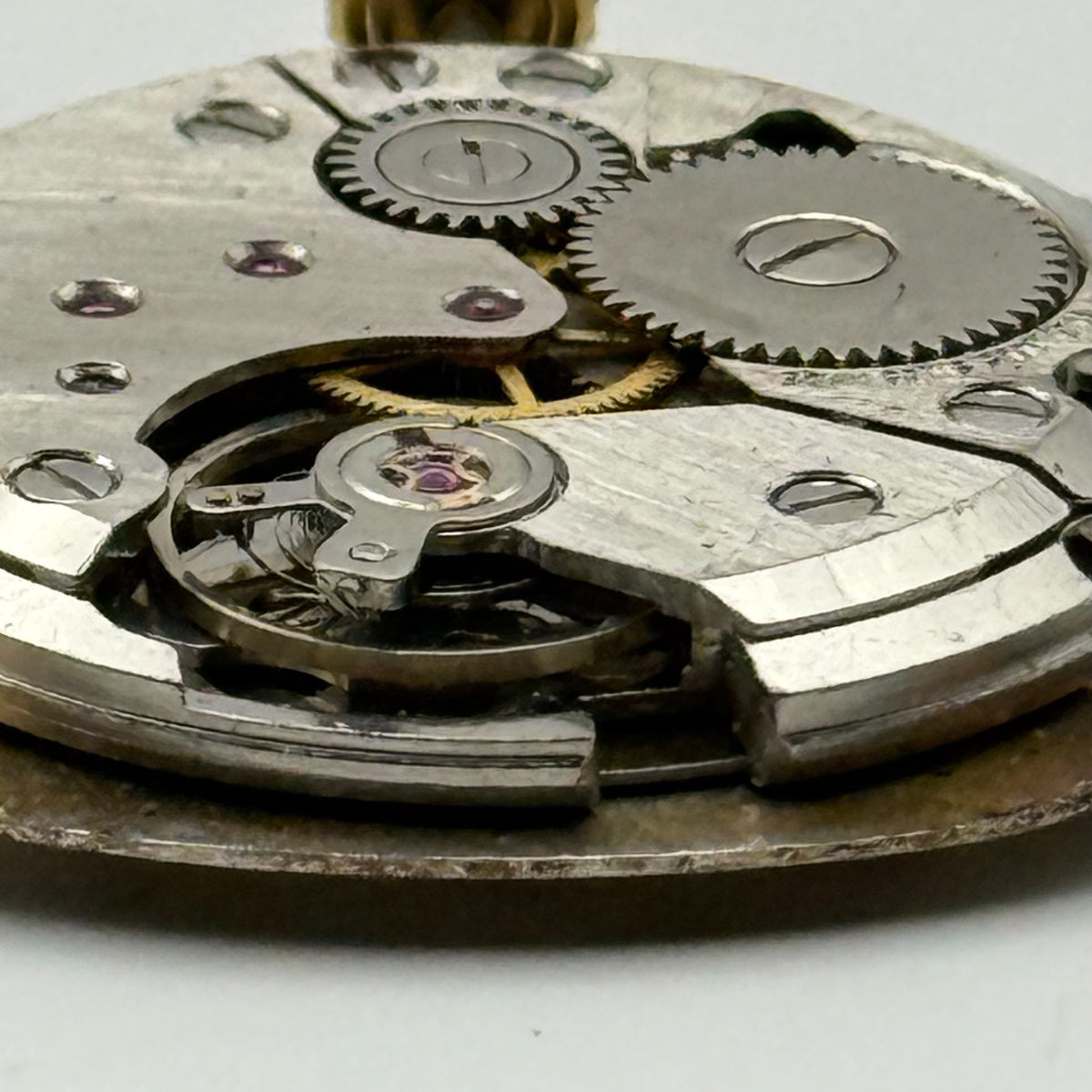 Peseux 7056 Watch Movement Rotary 17 Jewels Swiss Manual Wind Parts Repair 26mm