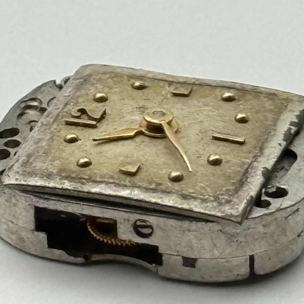 Solvil Watch Movement Paul Didisheim 17J Swiss Manual Wind Parts Repair 12.1mm
