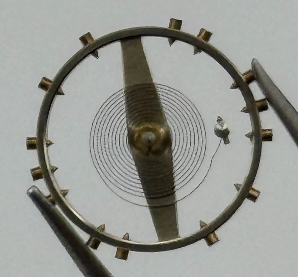 Felsa 4000 Balance Wheel Complete And Spring Renata 965 Watch Movement Parts NOS