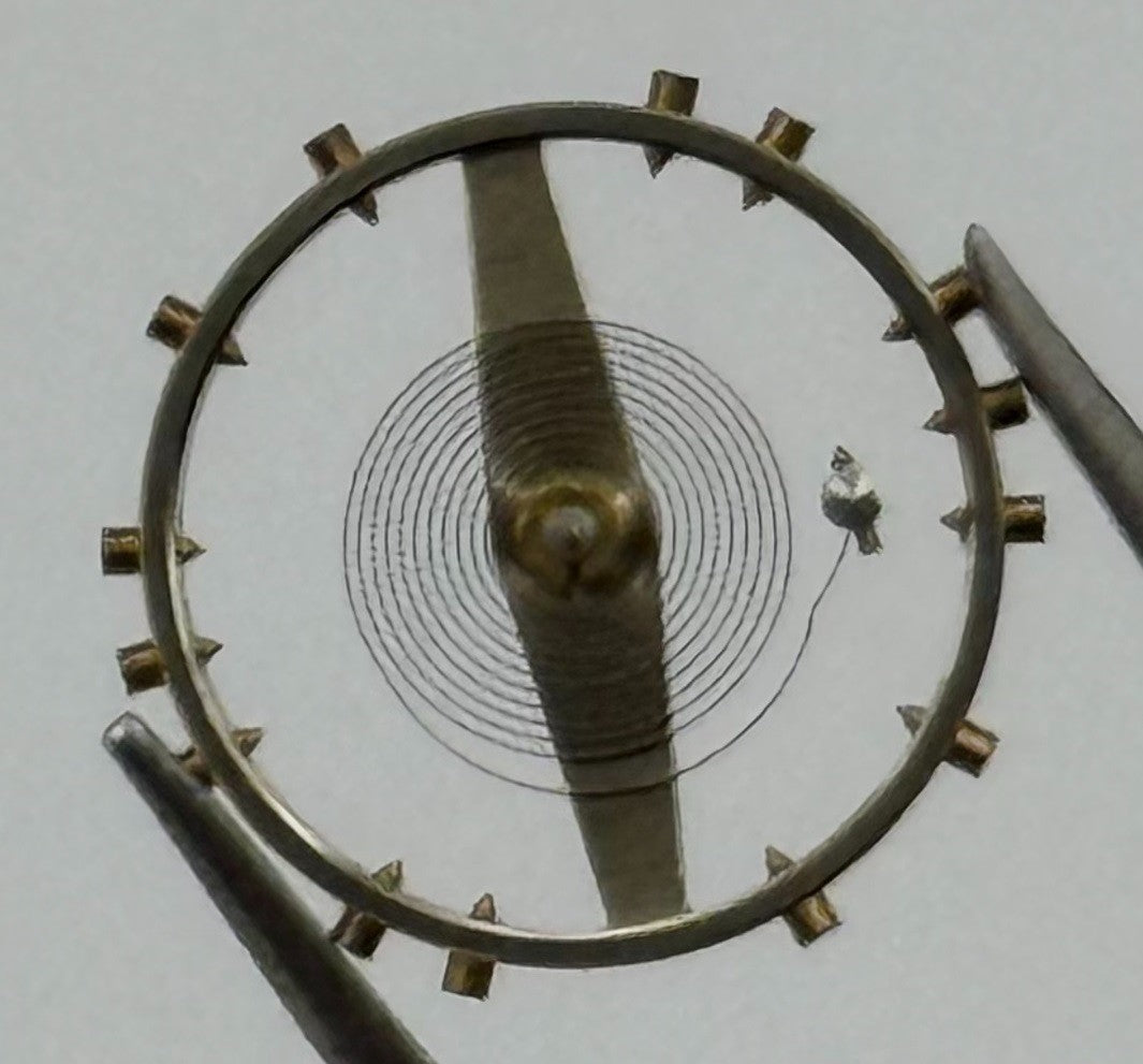 Felsa 4000 Balance Wheel Complete And Spring Renata 965 Watch Movement Parts NOS