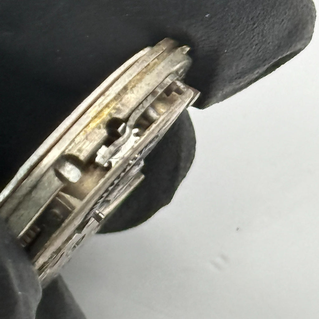 Red 12 Watch Movement - 15 Jewels - For Parts / Repair - 23.3mm